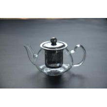 Hot Selling Christmas Gift Wholesale Glass Teapots with Infuser